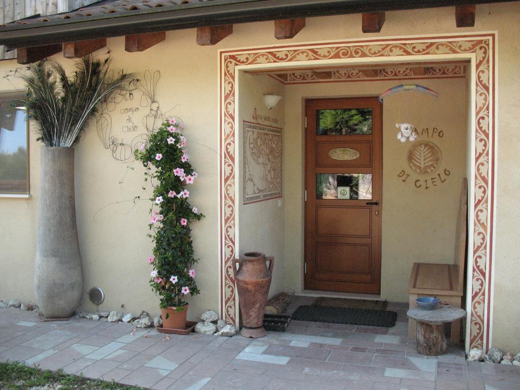 Bioagriturismo Vegan Campo Di Cielo Cesiomaggiore Exteriör bild